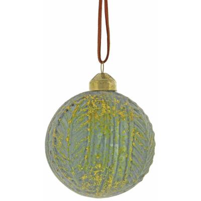 Luxury Green Glass Bauble